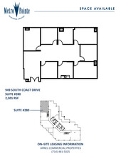 949 S Coast Dr, Costa Mesa, CA à louer Plan d  tage- Image 1 de 1