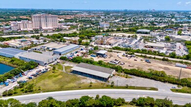 7030 N Haverhill Rd, Riviera Beach, FL - aerial  map view