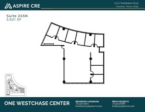 10777 Westheimer Rd, Houston, TX for lease Floor Plan- Image 1 of 1