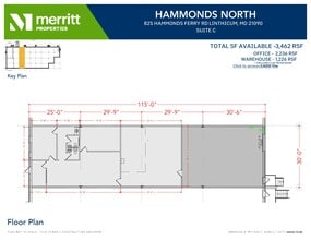 823 Hammonds Ferry Rd, Linthicum, MD for lease Interior Photo- Image 1 of 1