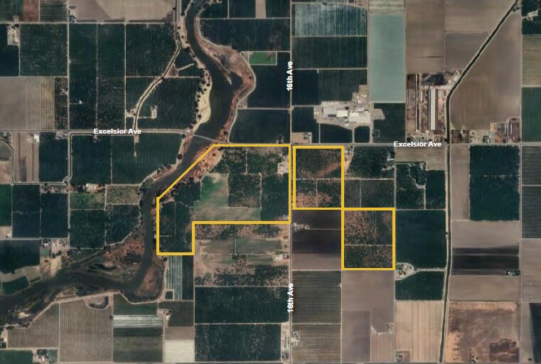 5080 16th Ave, Hanford, CA for sale - Aerial - Image 1 of 1