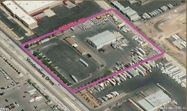 4610 Vandenberg Dr, North Las Vegas, NV - AERIAL  map view