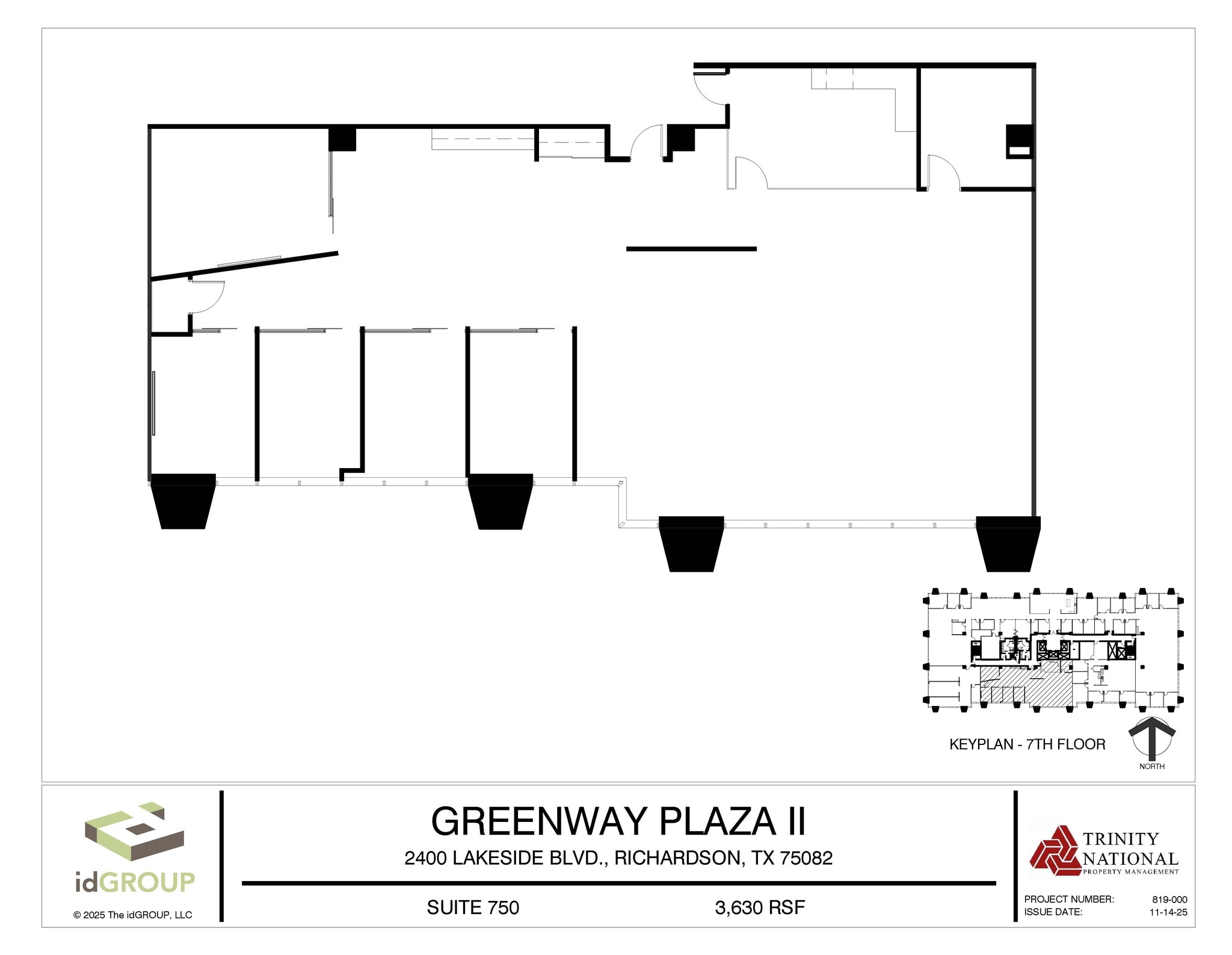 2400 Lakeside Blvd, Richardson, TX for lease Floor Plan- Image 1 of 2