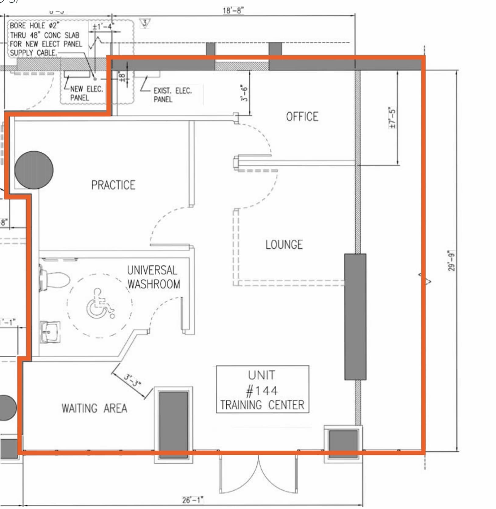 216 Riverfront Av SW, Calgary, AB for lease Floor Plan- Image 1 of 1