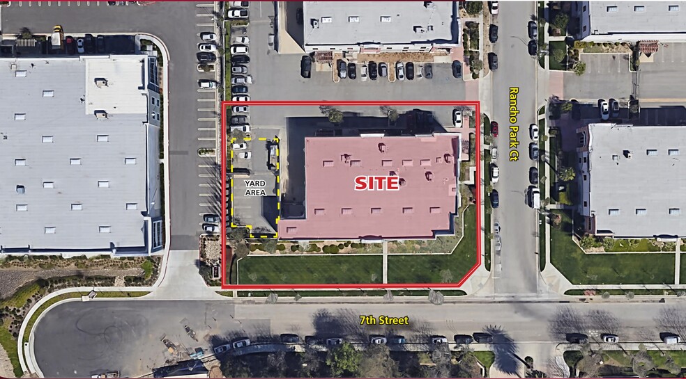 9070 Rancho Park Ct, Rancho Cucamonga, CA for lease - Aerial - Image 3 of 5
