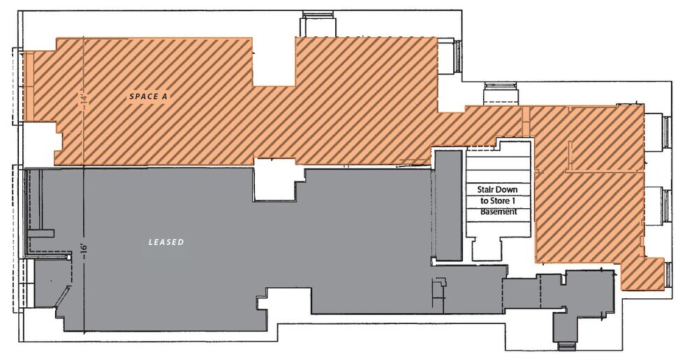 121 Madison Ave, New York, NY à louer - Plan d’étage - Image 2 de 2