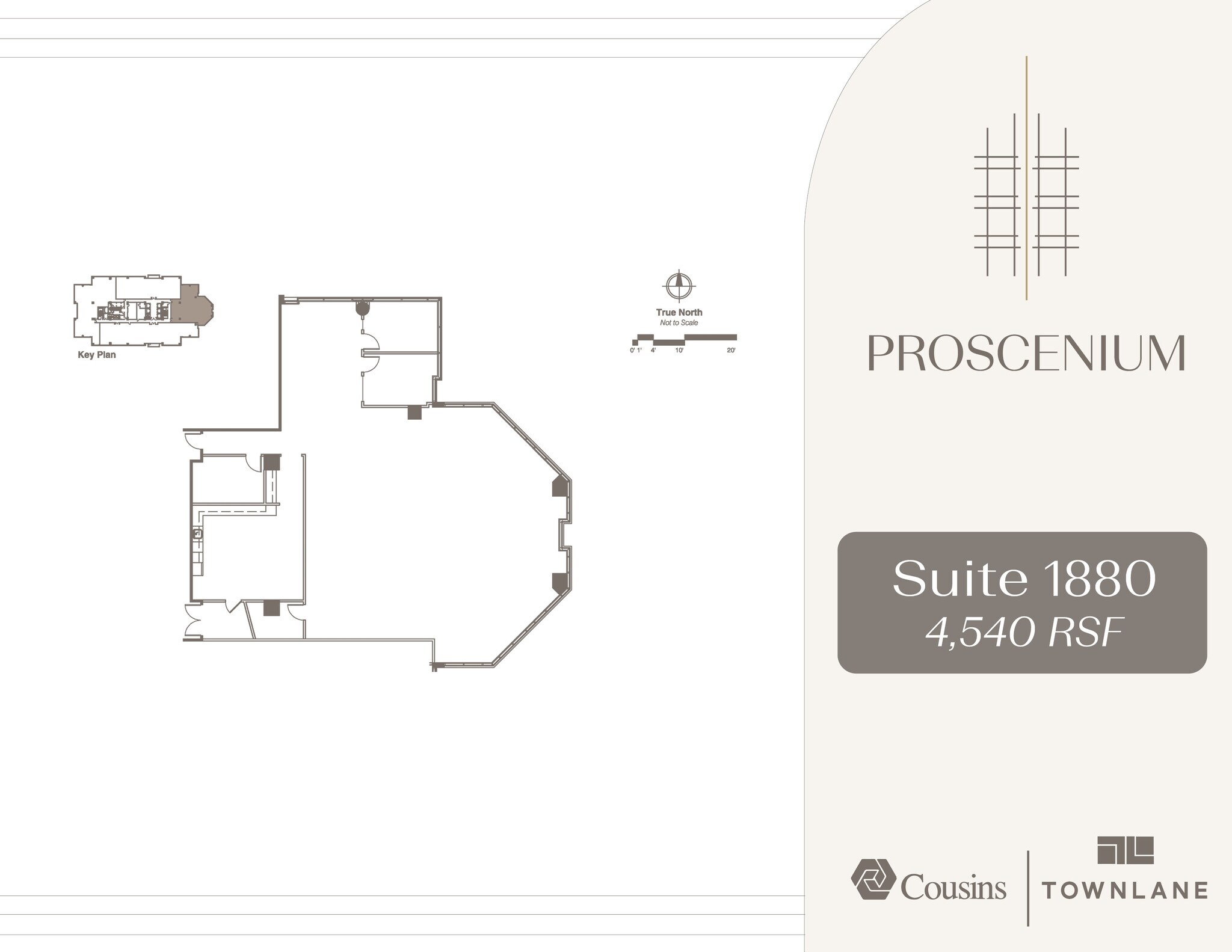 1170 Peachtree St, Atlanta, GA à louer Plan d’étage- Image 1 de 1