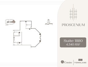 1170 Peachtree St, Atlanta, GA à louer Plan d’étage- Image 1 de 1