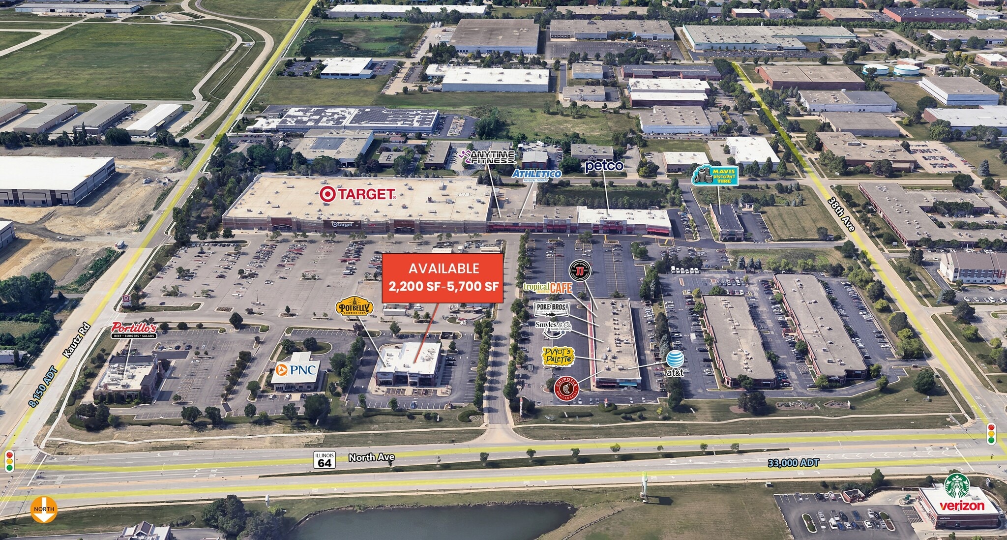 3851-3873 E Main St, St Charles, IL for lease Primary Photo- Image 1 of 12