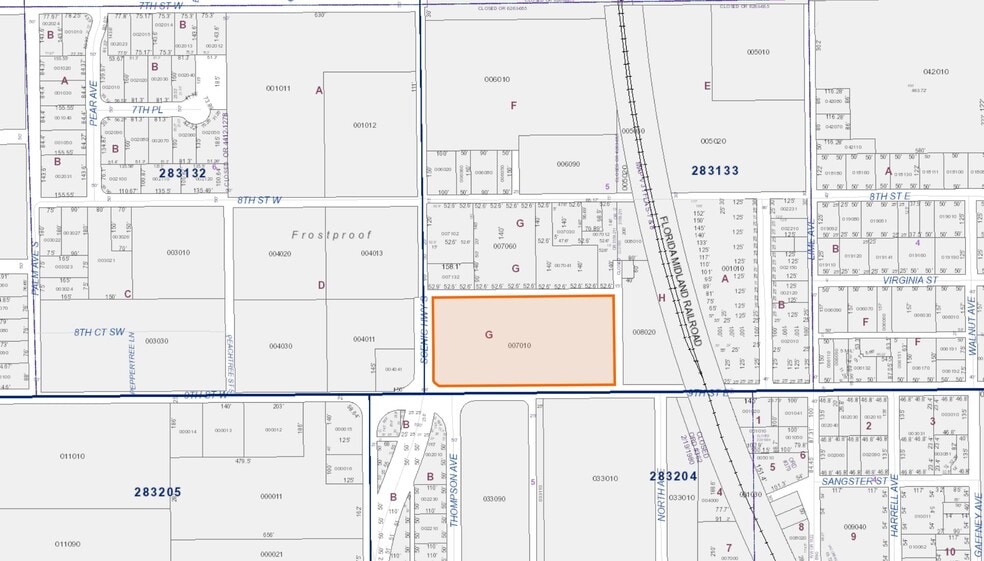 13-115 E 9th St, Frostproof, FL à vendre - Aérien - Image 3 de 3