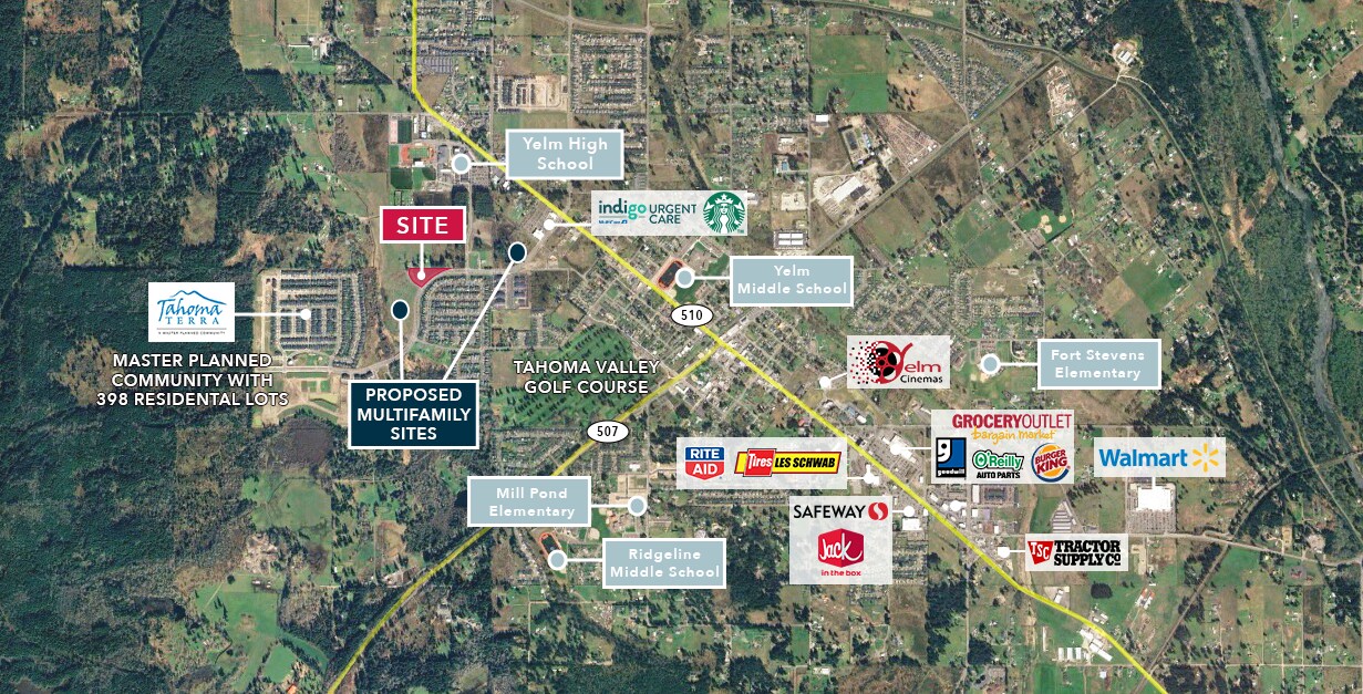 14788 Berry Valley Rd SE, Yelm, WA à vendre Aérien- Image 1 de 3