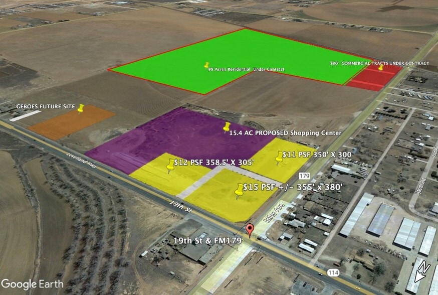 Sec Fm 179 & Hwy 114 (19th Street), Lubbock, TX for sale - Building Photo - Image 1 of 1