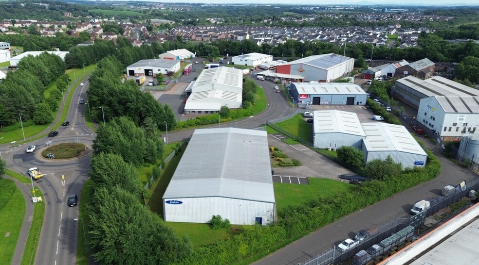 2 South Caldeen Rd, Coatbridge à vendre - Aérien - Image 2 de 13