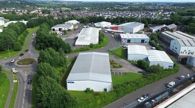 2 South Caldeen Rd, Coatbridge, NLK - Aérien Vue de la carte