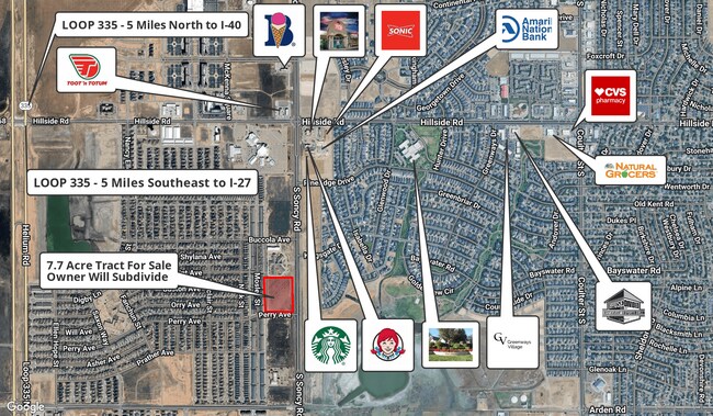 More details for 6998 Soncy rd, Amarillo, TX - Land for Sale