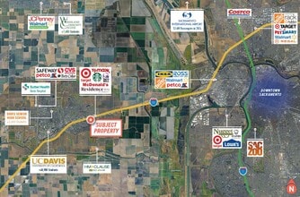 222 La Vida Way, Davis, CA - Aérien  Vue de la carte - Image1