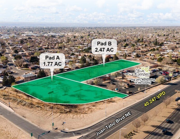 601 NE Juan Tabo Blvd, Albuquerque, NM à vendre Photo du bâtiment- Image 1 de 7