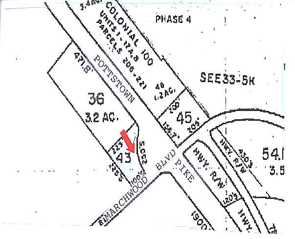 101 Marchwood Rd, Exton, PA for sale - Plat Map - Image 2 of 3