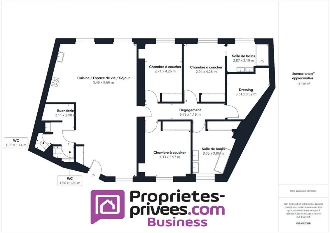 Office in Toulouse for sale Floor Plan- Image 1 of 7