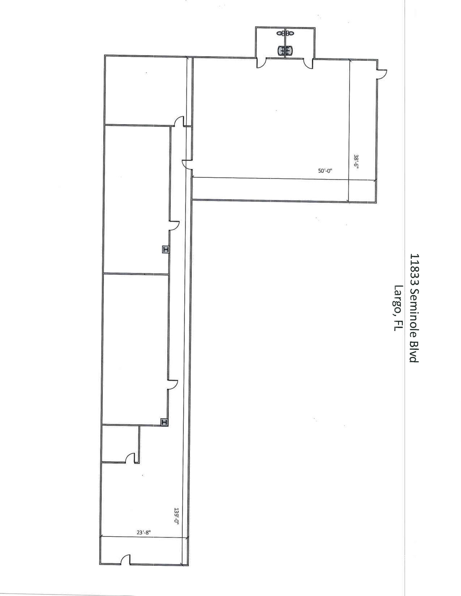 11801-11899 Seminole Blvd, Largo, FL à louer Plan de site- Image 1 de 5