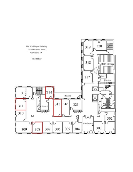 2228 Mechanic St, Galveston, TX for lease - Site Plan - Image 2 of 19