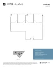 15707 Rockfield Blvd, Irvine, CA à louer Plan d’étage- Image 1 de 1