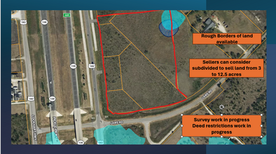 S US Hwy 183 and Laws Rd, Buda, TX - Aerial  map view