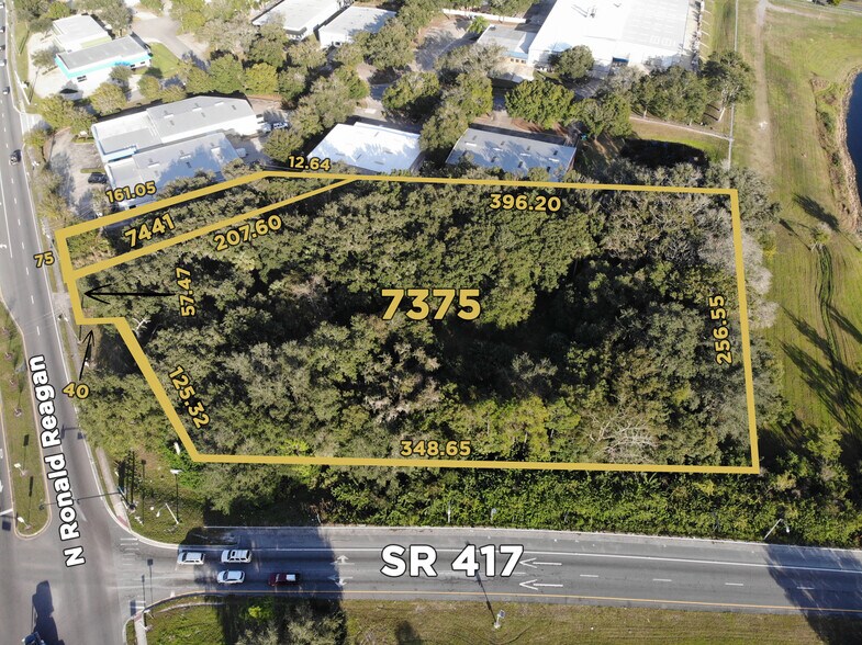 7375-7441 N Ronald Reagan Blvd, Sanford, FL for sale - Aerial - Image 2 of 8