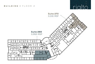 7500 Rialto Blvd, Austin, TX à louer Plan d’étage- Image 1 de 1