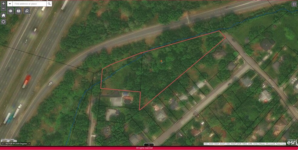 Between I-95 ramp & Woodland Drive, Arbutus, MD for sale - Aerial - Image 1 of 5