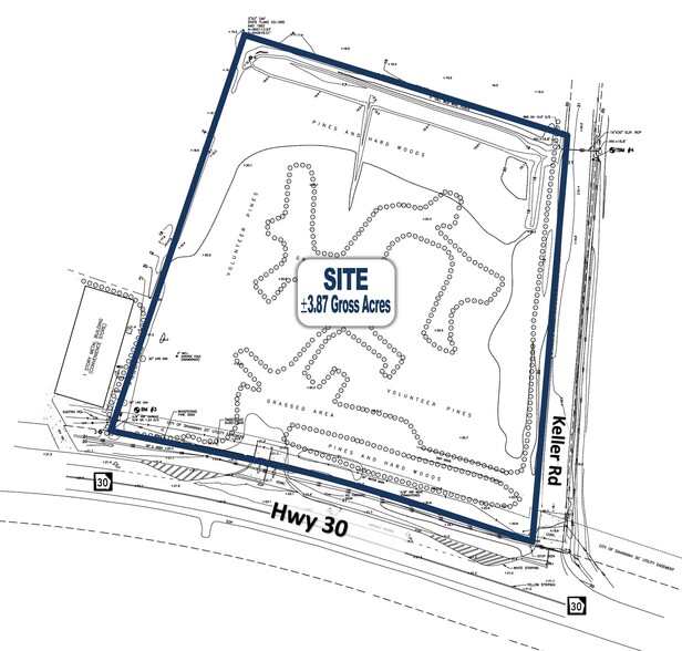 GA Hwy 30 & Keller Road, Port Wentworth, GA for sale - Plat Map - Image 2 of 13