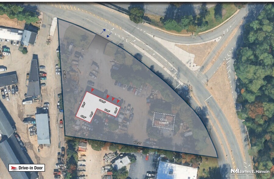 71 E Hanover Ave, Morristown, NJ à louer - Plan de site - Image 3 de 3