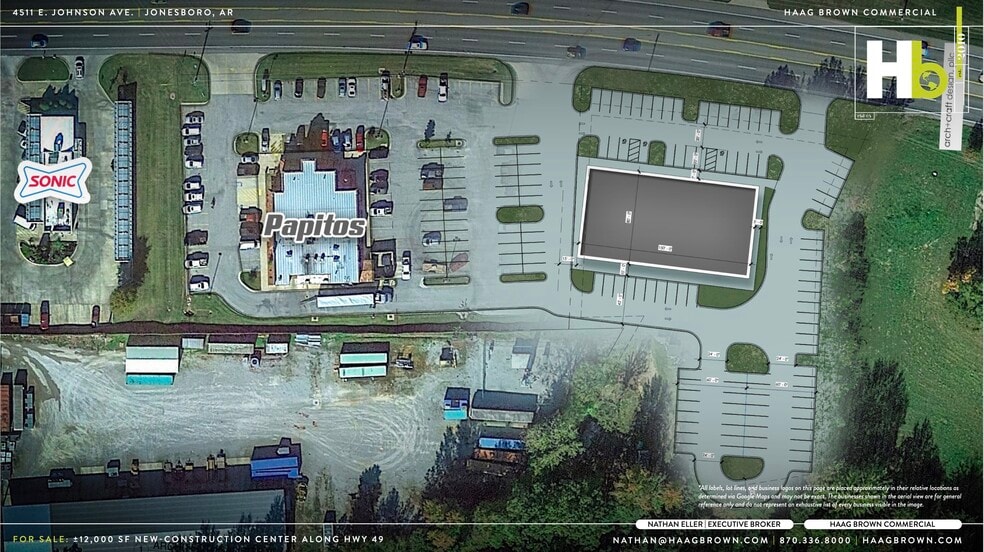 4511 E Johnson Ave, Jonesboro, AR for lease - Site Plan - Image 3 of 8