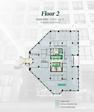 310 Front St W, Toronto, ON à louer Plan d’étage- Image 1 de 1