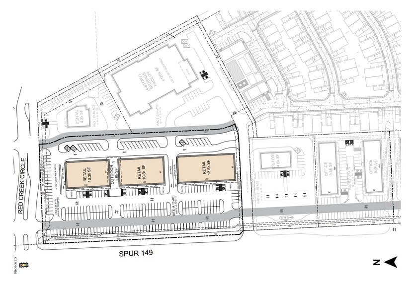 38726 Spur 149 Rd, Magnolia, TX for lease - Site Plan - Image 3 of 3