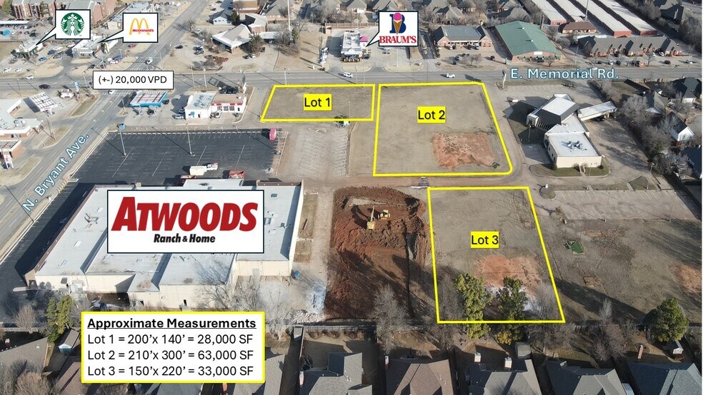 3100 E Memorial Rd, Edmond, OK à louer - Photo du bâtiment - Image 2 de 11