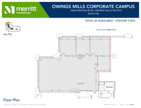 10045 Red Run Blvd, Owings Mills, MD for lease Floor Plan- Image 1 of 1