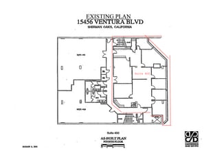 15456 Ventura Blvd, Sherman Oaks, CA for lease Floor Plan- Image 1 of 1