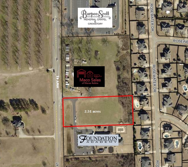2920 Hwy 41 N, Warner Robins, GA for sale - Aerial - Image 1 of 1