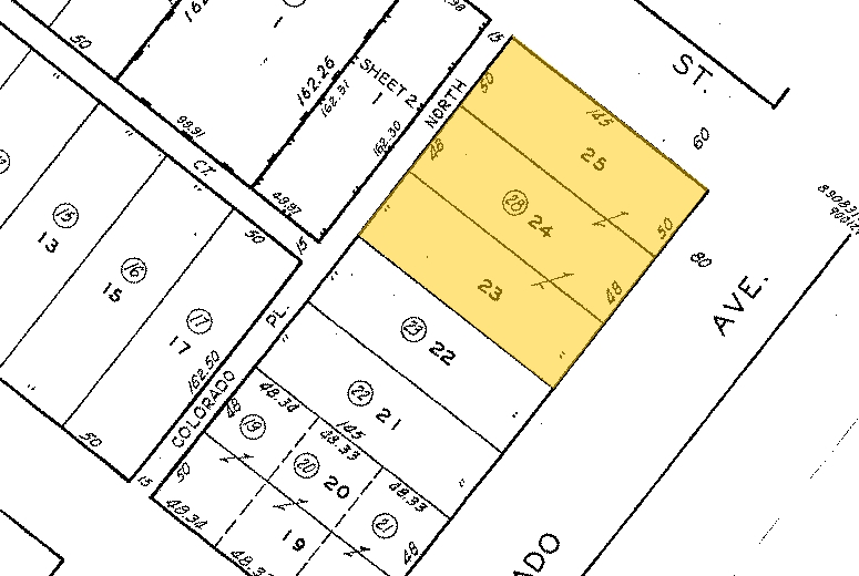 2929 Colorado Ave, Santa Monica, CA for sale Plat Map- Image 1 of 1