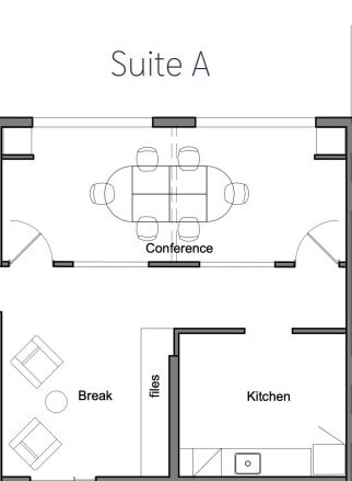 480 N Gulph Rd, King Of Prussia, PA à louer Plan d’étage- Image 1 de 1