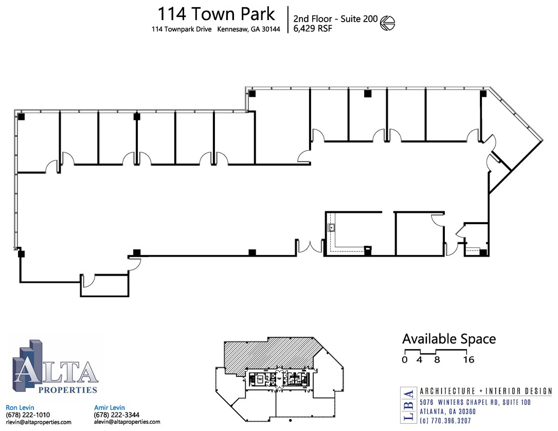 114 Townpark Dr NW, Kennesaw, GA à louer Plan d  tage- Image 1 de 2