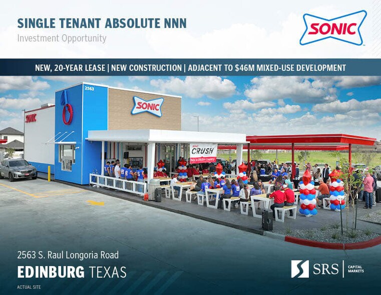 2563 S Raul Longoria Rd, Edinburg, TX à vendre - Photo du bâtiment - Image 1 de 6