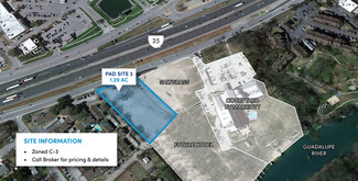 Plus de détails pour I-35 East Frontage Pad Sites, New Braunfels, TX - Terrain à vendre