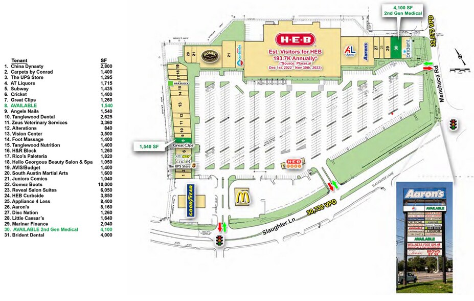 2000 Slaughter Ln W, Austin, TX à louer - Photo du bâtiment - Image 2 de 6