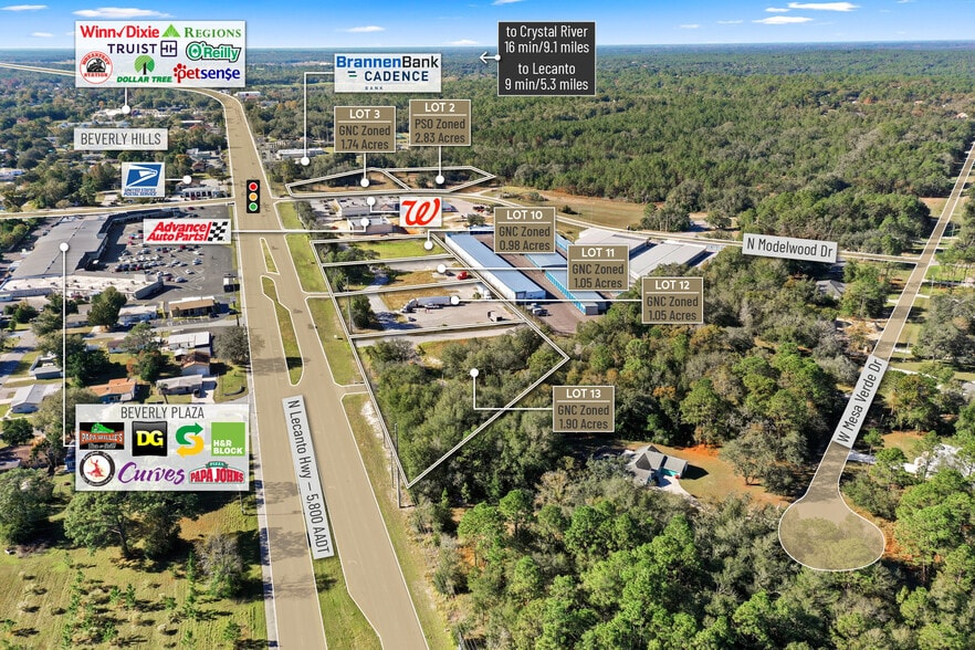 4154 N Lecanto Highway, Beverly Hills, FL à vendre - Photo du bâtiment - Image 3 de 10