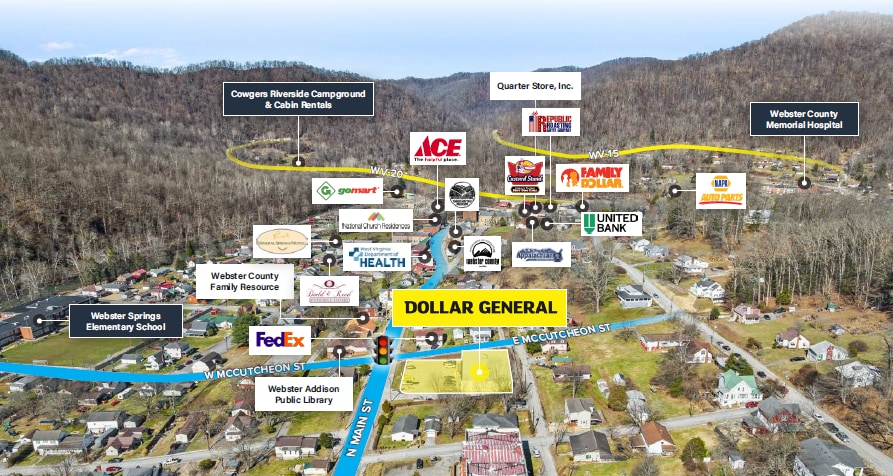 259 N Main St, Webster Springs, WV à vendre - Photo du bâtiment - Image 3 de 3
