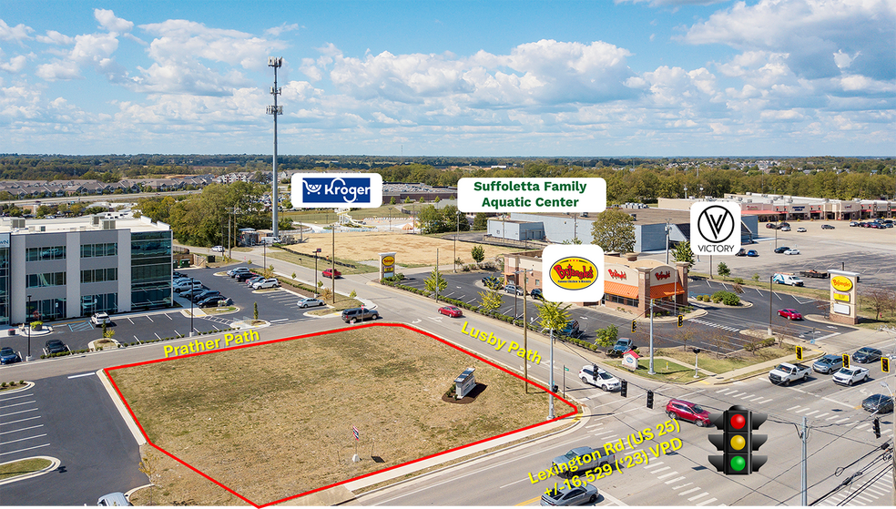 100 Prather Path, Georgetown, KY for lease - Aerial - Image 1 of 8