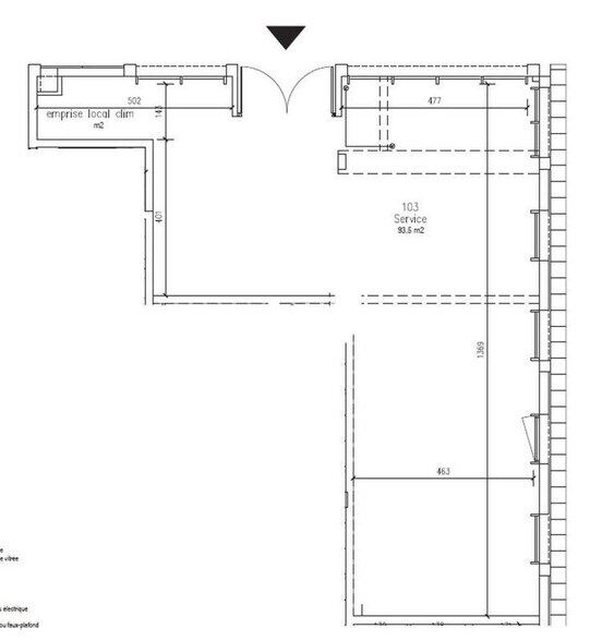 Boulevard Charles Gautier, Saint-Herblain à louer - Plan d’étage - Image 3 de 4