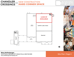 4811 S Arizona Ave, Chandler, AZ à louer Plan de site- Image 1 de 4